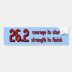 Inspirera maraton bildekal