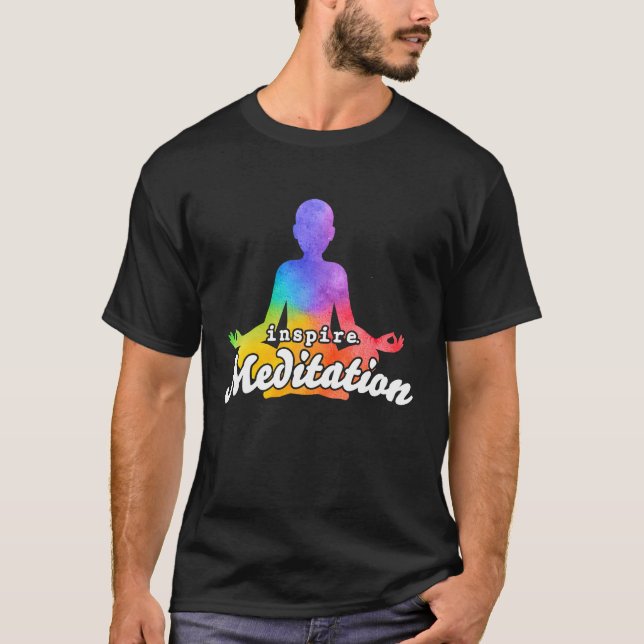 inspirera Meditation Yoga Self Care Women Gi T Shirt (Framsida)
