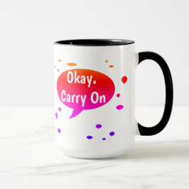 Inspirera mig! Projektledaridéer Roligt citat Mugg