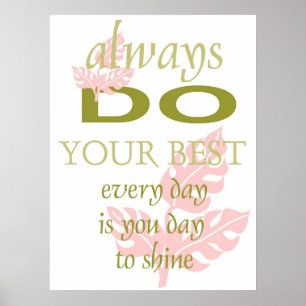 Inspirera motivationaffisch poster