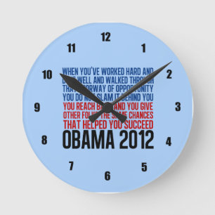 Inspirera Obama Rund Klocka