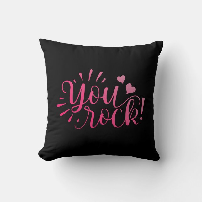 Inspirera och Motivational dig dekorativ kudde för (Framsida)