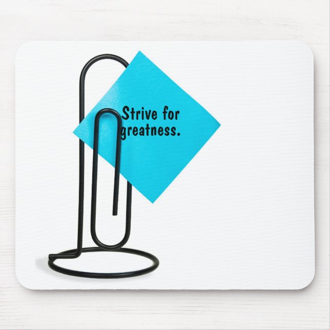 Inspirera Ord på PostIT-anteckningsmussla Musmatta (Framsidan)