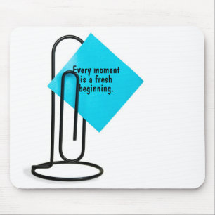 Inspirera Ord på PostIT-anteckningsmussla Musmatta