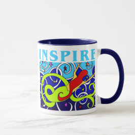 Inspirera sjöjungfrumuggen mugg