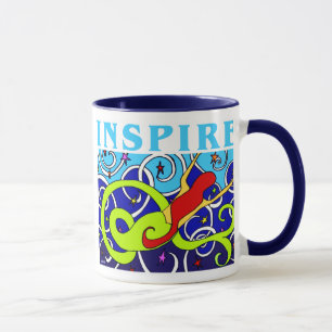 Inspirera sjöjungfrumuggen mugg