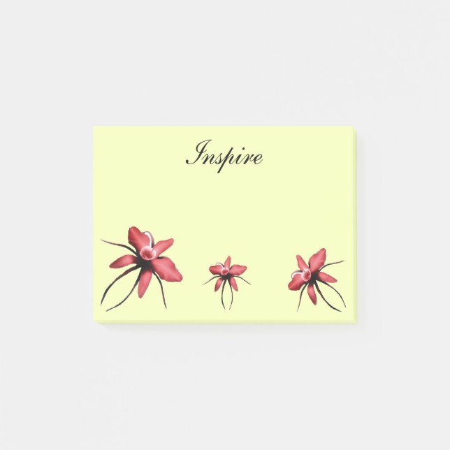 Inspirera: skriv dina tankar post-it block (Framsida)