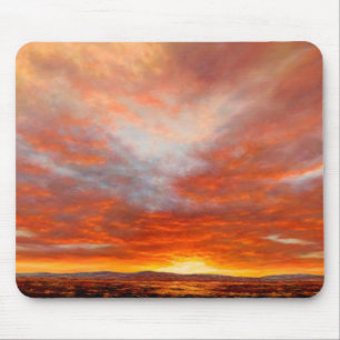 Inspirera soluppgång Mousepad Musmatta