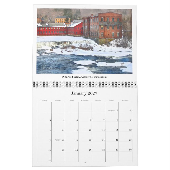 Inspirera ställen 2015 kalender (Jan 2027)
