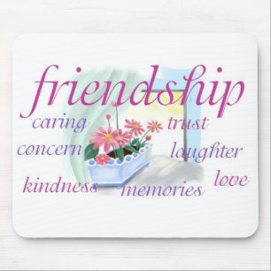 Inspirera vänskap Mousepad Musmatta
