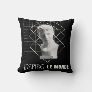 Inspirera världen – Modern estetisk konstdesign Kudde