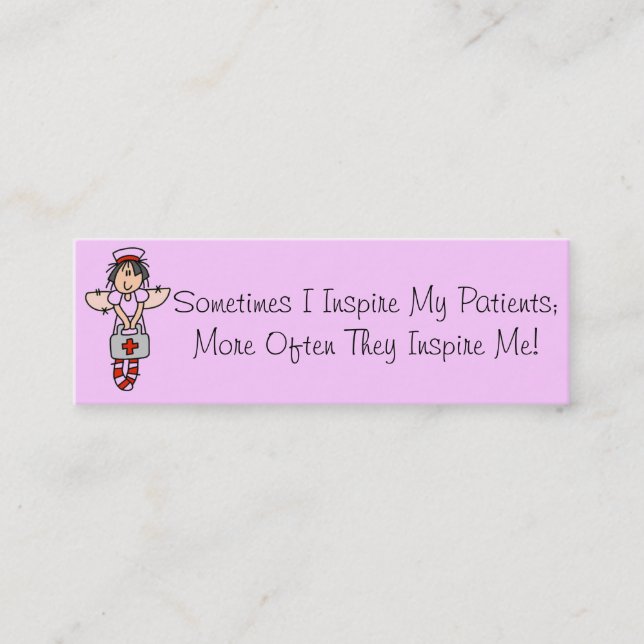 Inspirera visitkortar mini visitkort (Framsida)