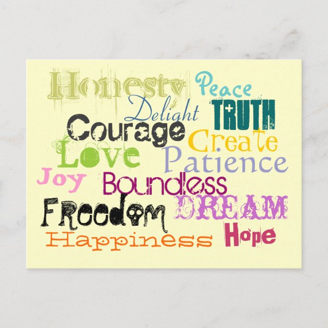 Inspirera vykortet vykort (Framsida)