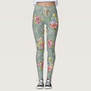 inspirerad av Alice i underlandslagar Leggings