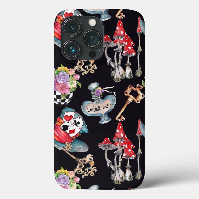 inspirerad av Alice i Wonderland iphone case (Baksida)