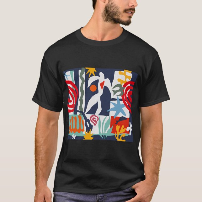 Inspirerad av Matisse T Shirt (Framsida)