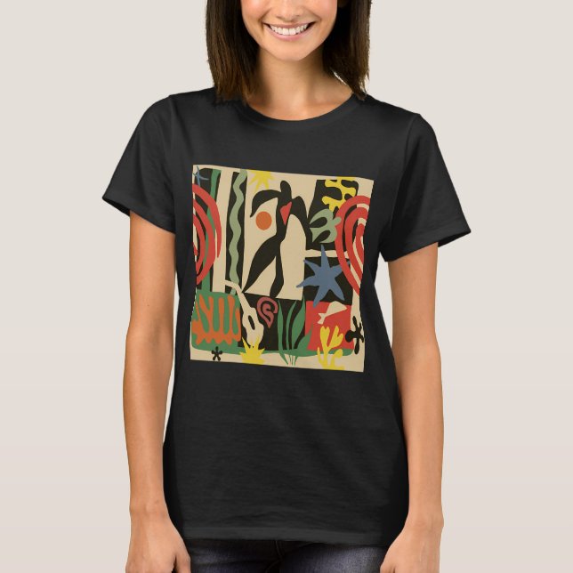 Inspirerad av Matisse (Vintage) T Shirt (Framsida)