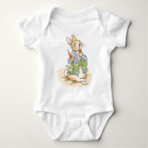 Inspirerad av P. Rabbit/Friends BABY JERSEY BODYSU