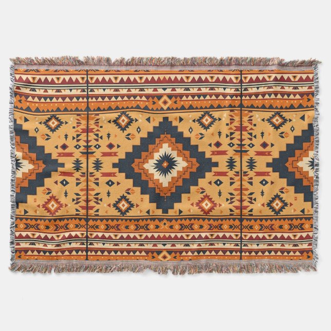 Inspirerad av stamkulturer filt (Framsidan)