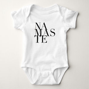 Inspirerad Bodysuit för chic Namaste Yoga T-shirt