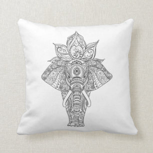 Inspirerad elefant kudde