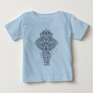 Inspirerad elefant t shirt