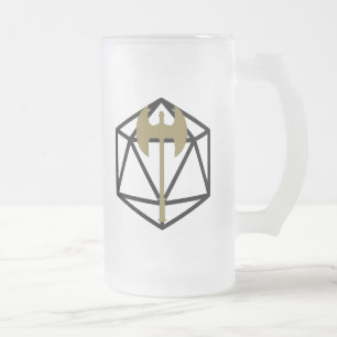 Inspirerad frostad mugg för D&D-barbar