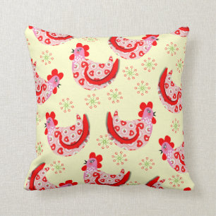 Inspirerad gullig vintage för shabby chictupphön kudde