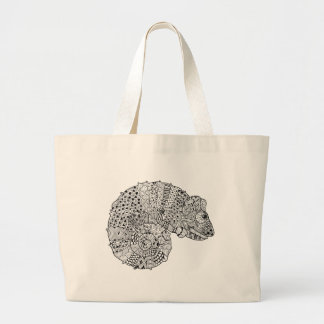 Inspirerad kameleont 2 jumbo tygkasse