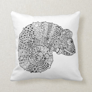 Inspirerad kameleont 2 kudde