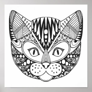 Inspirerad katt 2 poster