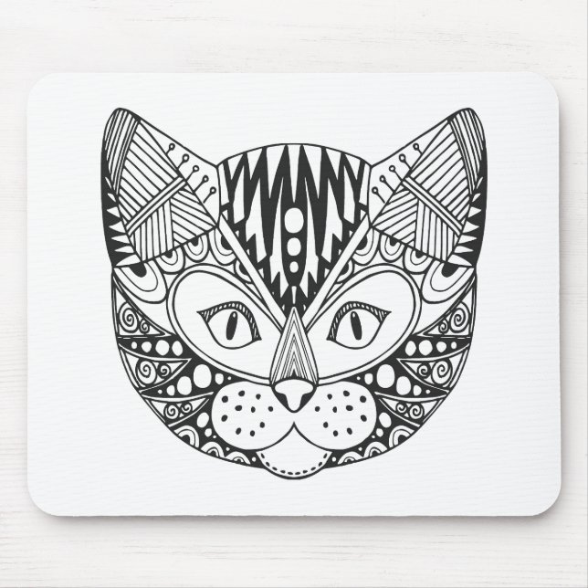 Inspirerad katt musmatta (Framsidan)