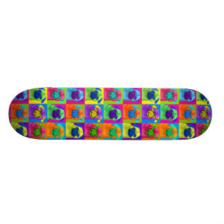 inspirerad mopsSkateboard Skateboard Bräda 19,5 Cm