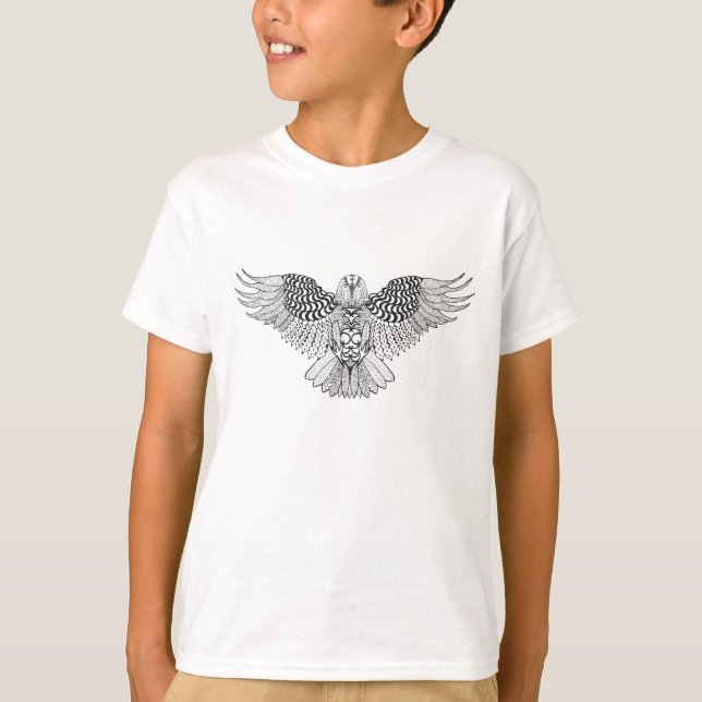 Inspirerad örn 2 t-shirt (Framsida)
