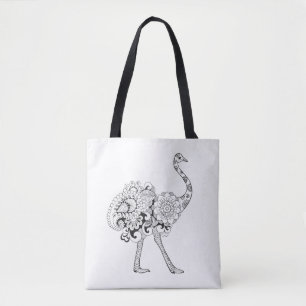 Inspirerad Ostrich 2 Tygkasse