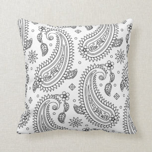 Inspirerad Paisley design Kudde