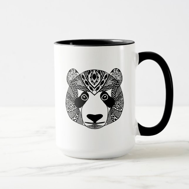 Inspirerad Panda Mugg (Höger)