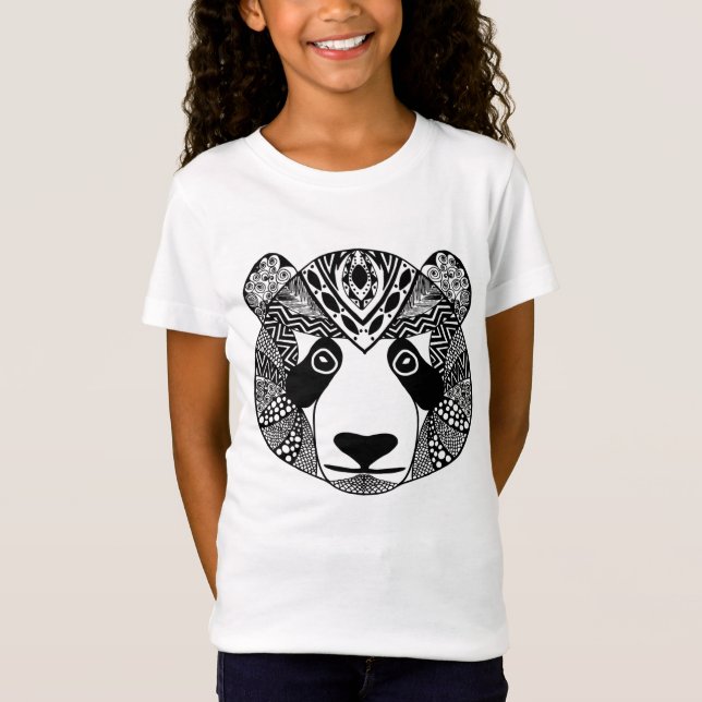 Inspirerad Panda T-shirt (Framsida)