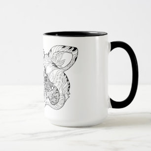 Inspirerad Raccoon Mugg