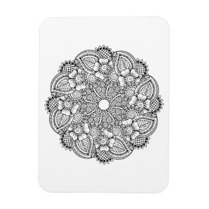 Inspirerad rundadesign magnet