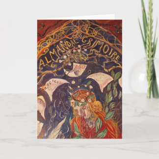 Inspirerad Scribe Kort