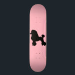 Inspirerad Skateboard för rosa pudelkjol<br><div class="desc">Avbrottet ut din bobbysockor och sadel skor och startdans,  er,  skateboarding! Looks för denna gillar den rosa Skateboard för pudeln kjolen inspirerade en kjol för klassiker50-talpudel. Designen presenterar en svart silhouette av en pudel på en rosa bakgrund. Det är början som ser en lottnågot liknande 50-tal!</div>