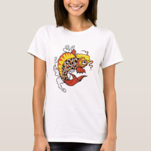 Inspirerad skjorta för Koi fisktatuering T Shirt