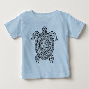 Inspirerad sköldpadda t-shirt