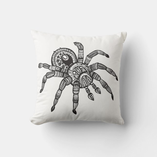Inspirerad spindel kudde (Framsida)