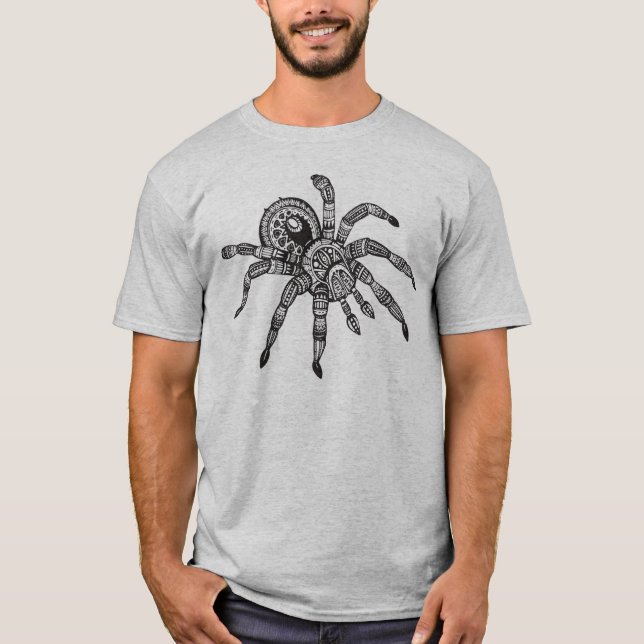 Inspirerad spindel tee shirt (Framsida)