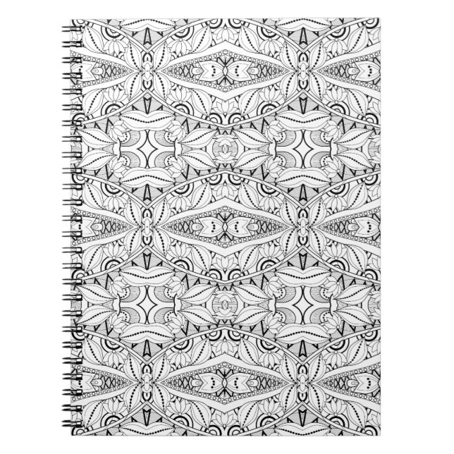 Inspirerad stam- design anteckningsbok (Framsidan)