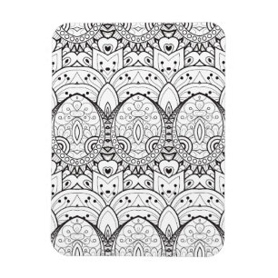 Inspirerad stam- illustration magnet