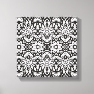 Inspirerad stam- stilillustration 6 canvastryck