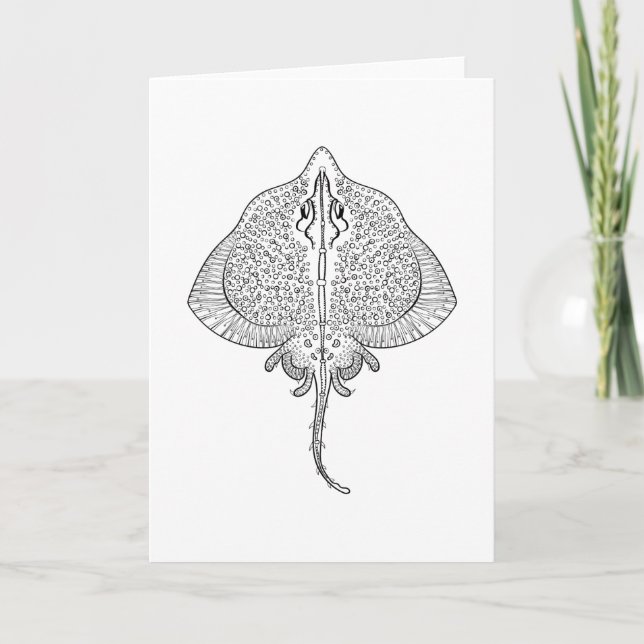 Inspirerad StingrayTotem Kort (Framsida)